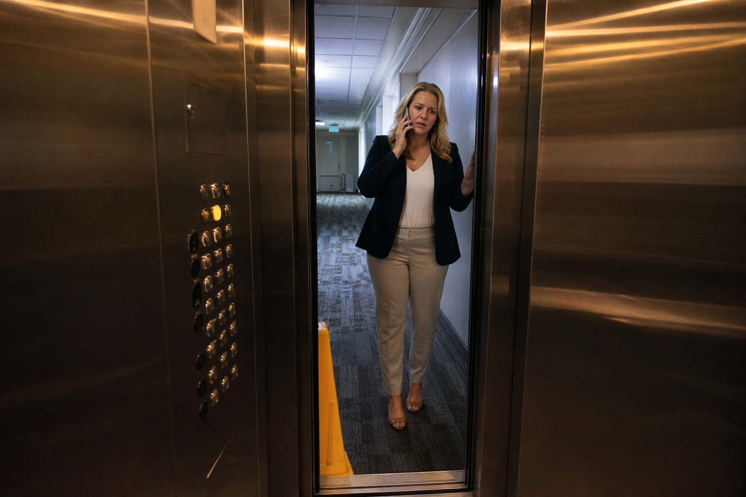 Property manager calling for 24 hour elevator repair service after elevator breakdown at a Sarasota FL residential building